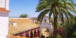 Vista de la hacienda